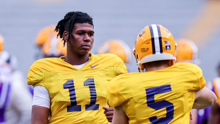 LSU Quarterback TJ Finley Entering NCAA Transfer Portal