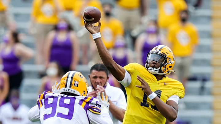 LSU Quarterback TJ Finley Talks Decision to Enter Transfer Portal