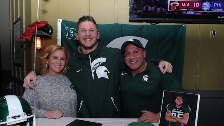 Former Michigan State TE Tommy Guajardo Transfers to Bowling Green
