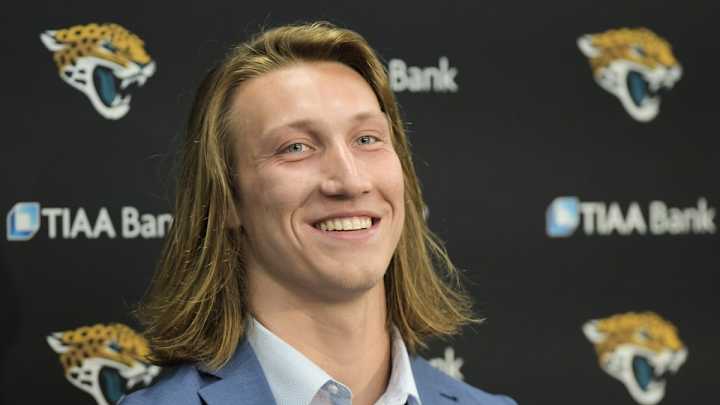 LOOK: Jaguars Release First Photos of No. 1 Overall Pick Trevor Lawrence in Teal Jersey LOOK: Jaguars Release First Photos of No. 1 Overall Pick Trevor Lawrence in Teal Jersey