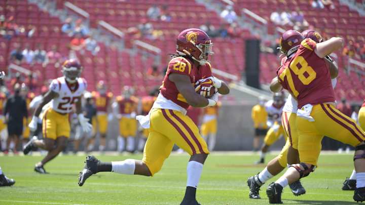 Spring Ball Wrap Up: Which USC Running Back Will be the Odd Man Out? Spring Ball Wrap Up: Which USC Running Back Will be the Odd Man Out?