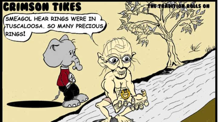 The Sunday Crimson Tikes: Gollum Wantum The Sunday Crimson Tikes: Gollum Wantum