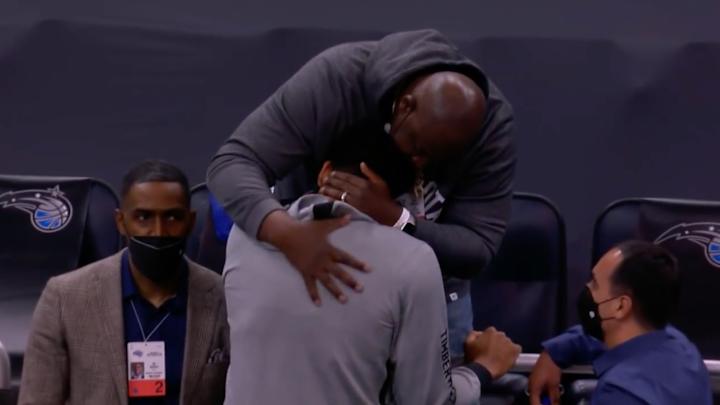 Karl-Anthony Towns Shares Emotional Embrace With His Father Before Mother’s Day Game
