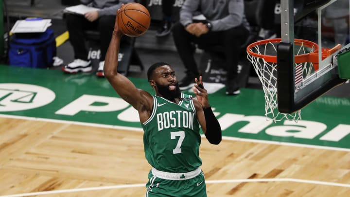 Celtics Star Jaylen Brown Suffers Right Ankle Sprain in Celtics Win Against Hawks