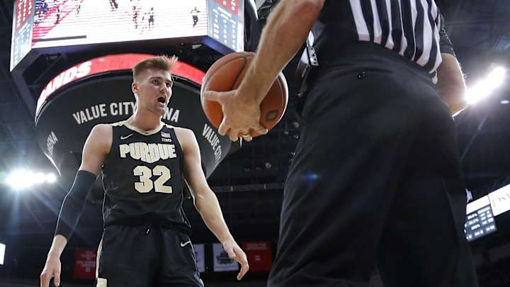 Former Purdue Center Matt Haarms Declares for NBA Draft