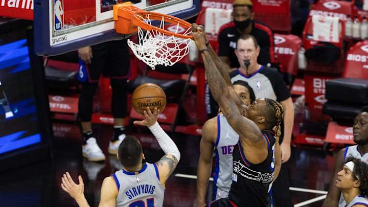 NBA Playoffs: Dwight Howard Pre-Game Outfit Before 76ers and Wizards Showdown NBA Playoffs: Dwight Howard Pre-Game Outfit Before 76ers and Wizards Showdown