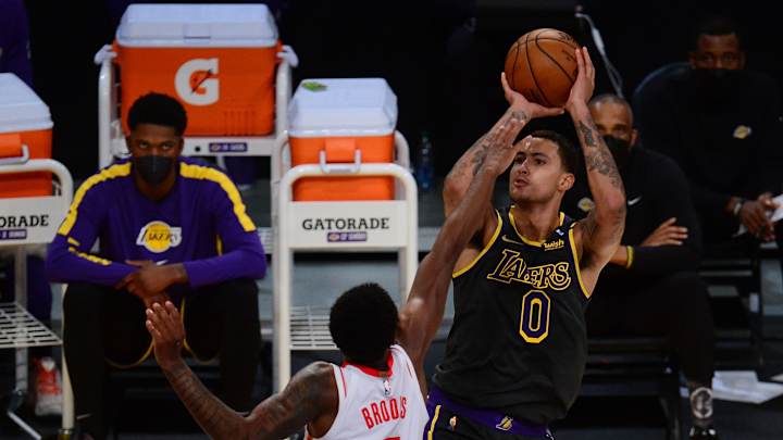 NBA Playoffs: Lakers' Kyle Kuzma Pre-Game Outfit Before Suns' Game
