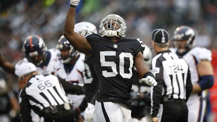 Raiders Nicholas Morrow, "Love Being  A Raider."