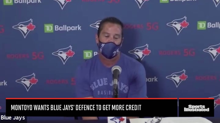 Watch: Charlie Montoyo Wants Blue Jays' Defence to Get More Credit
