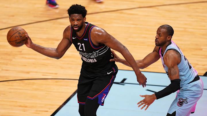 NBA Playoffs: 76ers' Joel Embiid Pre-Game Outfit Before Wizards Game