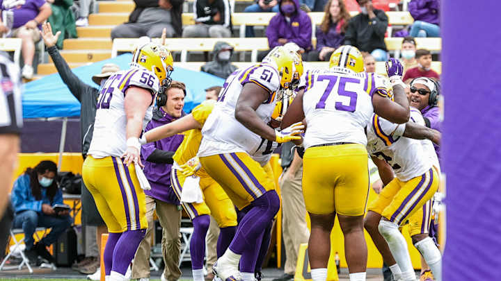 Development of Offensive Line Depth One of Most Important Goals For LSU Football This Offseason