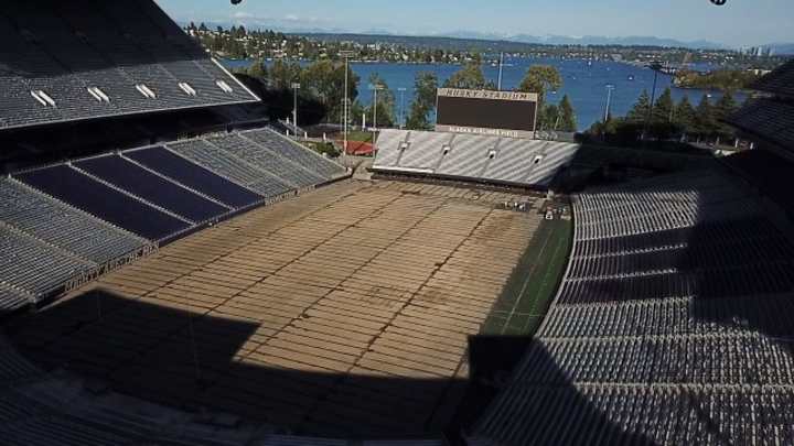 Husky Stadium Gets New AstroTurf Surface for the Coming Season Husky Stadium Gets New AstroTurf Surface for the Coming Season