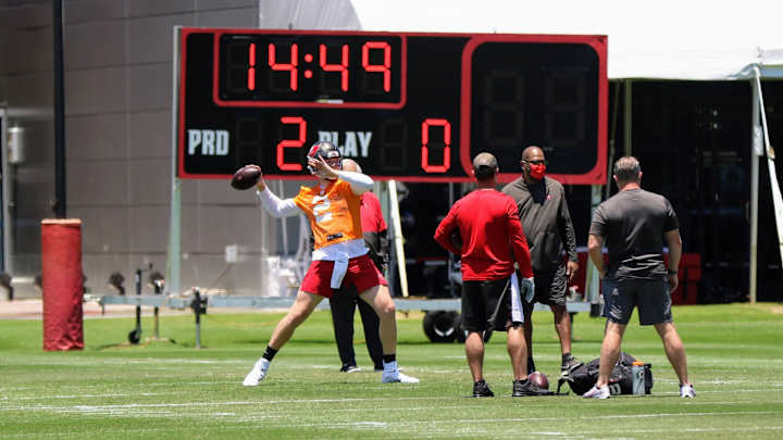 Buccaneers' QB Kyle Trask Grasping Offense 'Very Well' at Rookie Minicamp