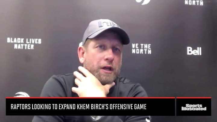 Watch: Nick Nurse Wants to Push Khem Birch Outside of his Offensive Comfort Zone