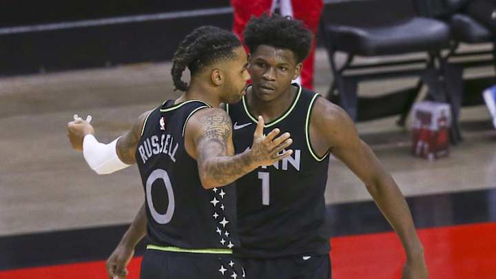 NBA News: D'Angelo Russell With a Poster Dunk in Timberwolves Celtics Game