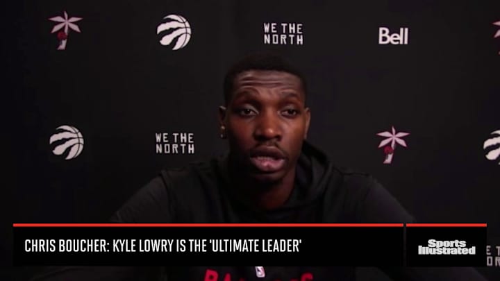 Watch: Chris Boucher Says Kyle Lowry is the 'Ultimate Leader'