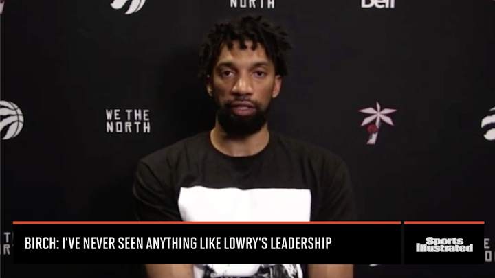 Watch: Khem Birch Says He's Never Seen a Leader like Kyle Lowry