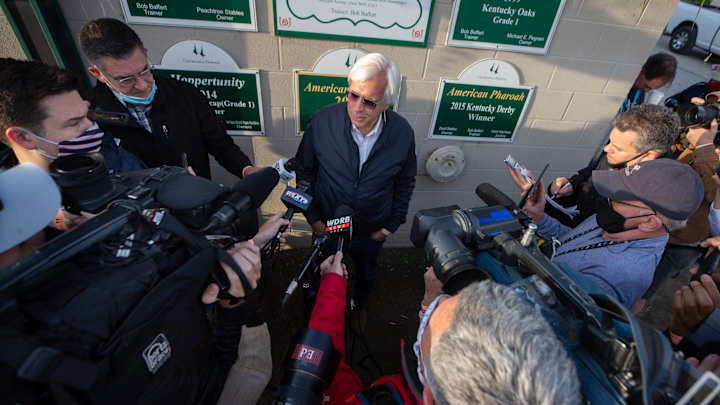 New York Racing Officials Suspend Baffert, Bar Medina Spirit From Belmont Stakes