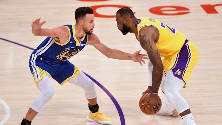 First look: Lakers vs Warriors Play-In Game