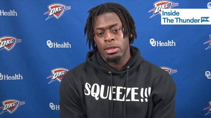Watch: Thunder Guard Lu Dort on his Reputation and What's Next