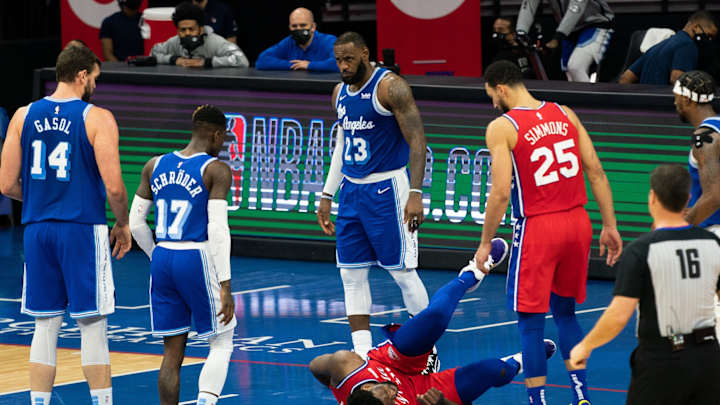 Sixers Fans Call Lakers Star LeBron James Hypocritical