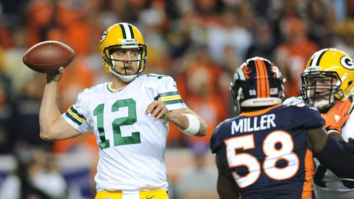 NFL 'Execs' Include Lock, Chubb, Risner in New Aaron Rodgers-Broncos Trade Proposal