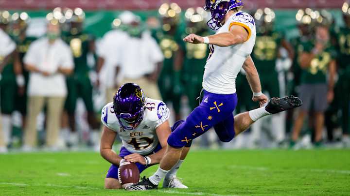 Ravens Sign Kicker Jake Verity, the All-Time Leading Scorer at East Carolina