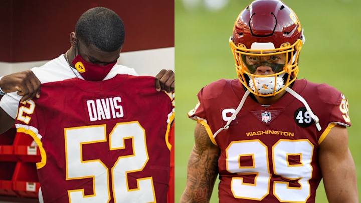 WFT Rookie LB Davis Taking "All Business Approach" In OTA's WFT Rookie LB Davis Taking "All Business Approach" In OTA's