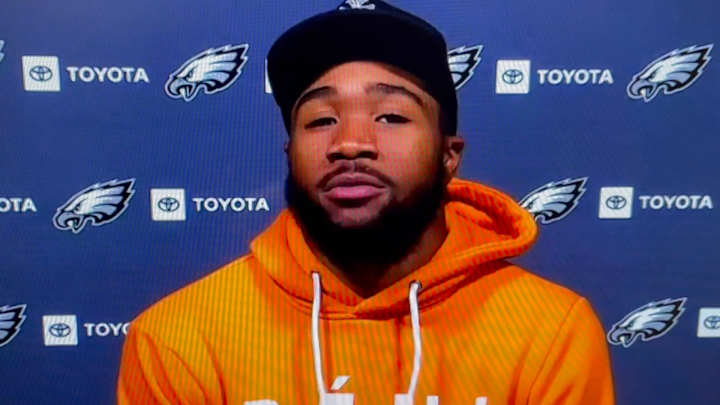 Starstruck Miles Sanders is Optimistic about Eagles' Chances Starstruck Miles Sanders is Optimistic about Eagles' Chances