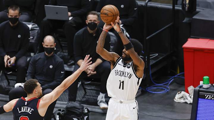 NBA Playoffs: Kyrie Irving's Pre-Game Outfit Before Nets and Celtics Game NBA Playoffs: Kyrie Irving's Pre-Game Outfit Before Nets and Celtics Game