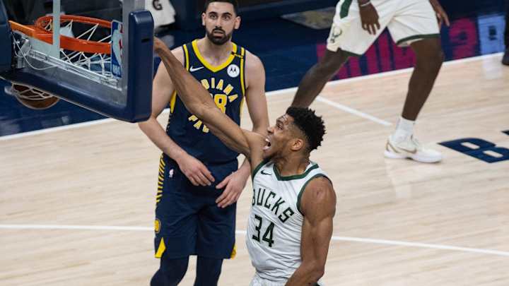 Giannis Antetokounmpo's Pre-Game Outfit before Bucks and Heat Showdown