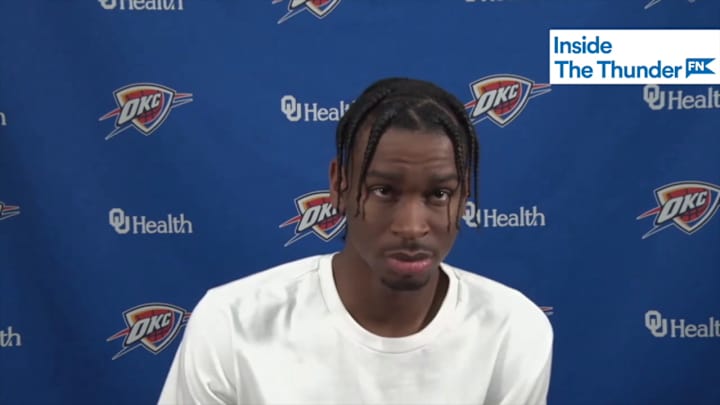 Watch: Shai Gilgeous-Alexander Speaks on the Thunder's Future Watch: Shai Gilgeous-Alexander Speaks on the Thunder's Future