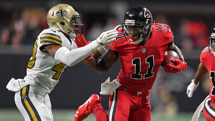 NFC South: Julio Jones 'Out of There' in Atlanta NFC South: Julio Jones 'Out of There' in Atlanta