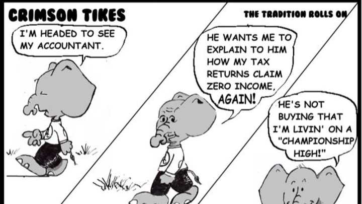 Crimson Tikes: Man Does Not Live on Bread Alone