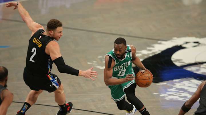 NBA Playoffs: Celtics' Kemba Walker Breaks Nets' Blake Griffin's Ankles NBA Playoffs: Celtics' Kemba Walker Breaks Nets' Blake Griffin's Ankles