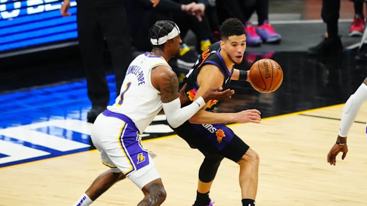 Lakers' Kentavious Caldwell-Pope Ready for Rematch with Devin Booker Lakers' Kentavious Caldwell-Pope Ready for Rematch with Devin Booker