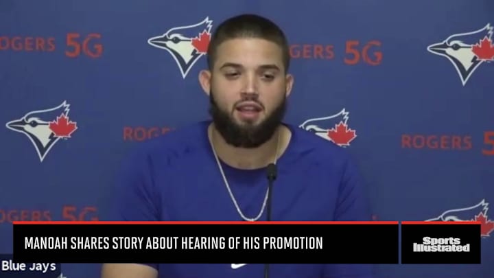 Watch: Alek Manoah Shares his Call-Up Story and the Phone Call he Shared with his Mother