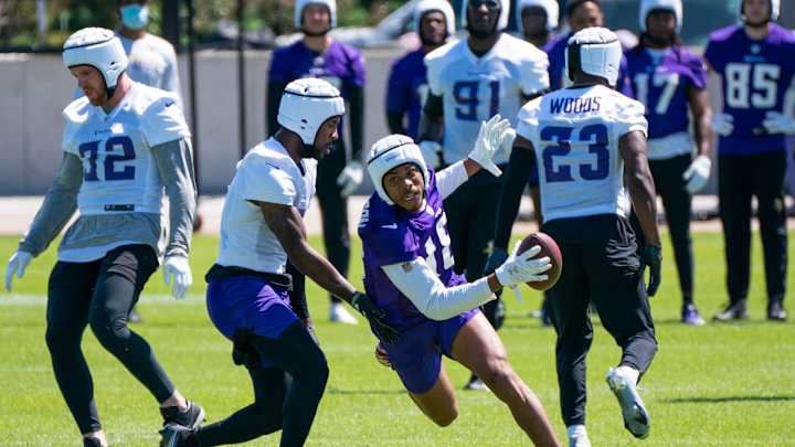 Vikings OTA Practice Recap, May 26: Hunter Absent, Jefferson and Peterson Shine