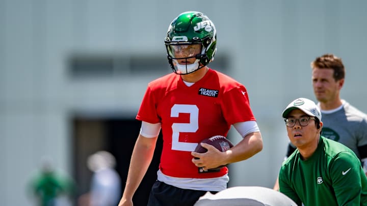 Social Media Recap: Zach Wilson at Jets OTA's