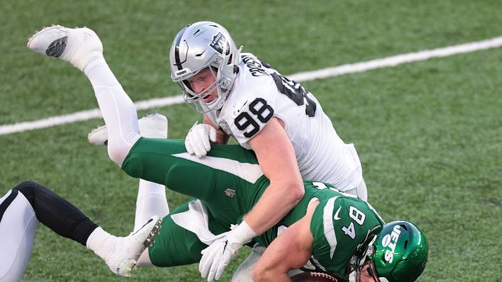 DE Maxx Crosby Gives First Thoughts on DE Malcolm Koonce DE Maxx Crosby Gives First Thoughts on DE Malcolm Koonce