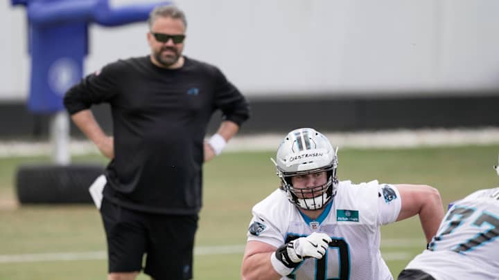 Does Rhule See Brady Christensen as a Guard? Does Rhule See Brady Christensen as a Guard?