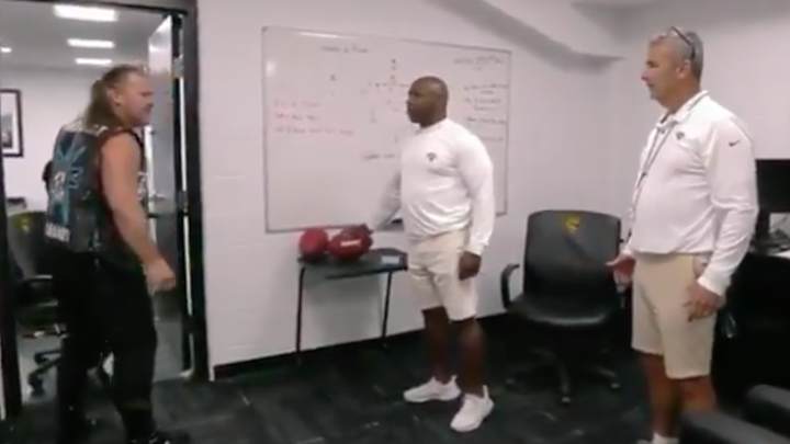 Urban Meyer, Charlie Strong Make Cameos in AEW's Jacksonville Event