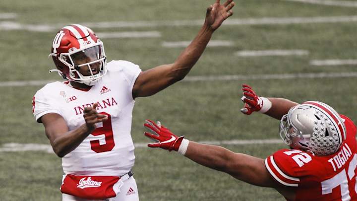 Pro Football Focus Ranks Indiana's Michael Penix Jr. the No. 5 QB in the Country Pro Football Focus Ranks Indiana's Michael Penix Jr. the No. 5 QB in the Country
