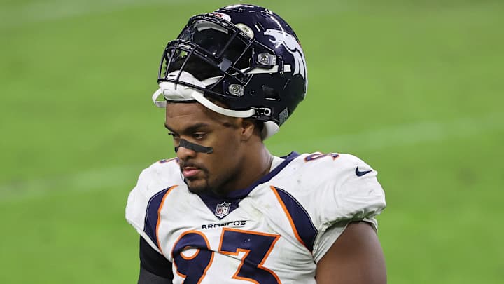 Dre'Mont Jones on Broncos' QB Competition: 'I Don't Give A S---'