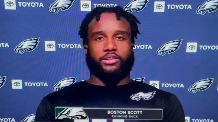 Boston Scott Plans to Push Off the Competition