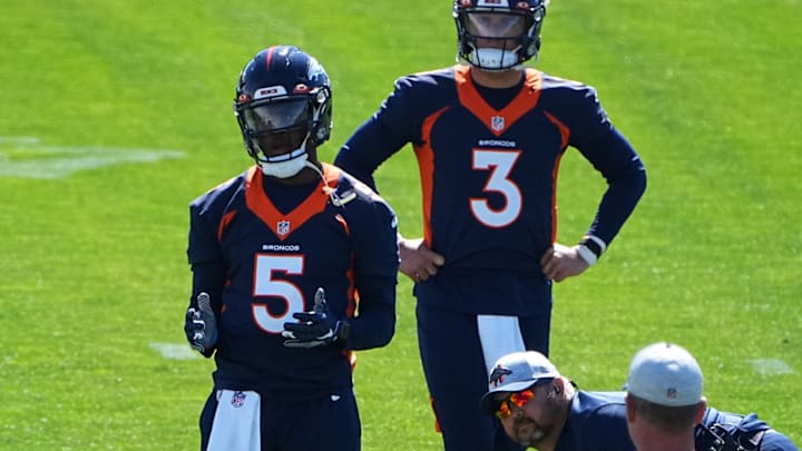 Jerry Jeudy Describes Different 'Type of Spiral & Air' to Drew Lock & Teddy Bridgewater Passes Jerry Jeudy Describes Different 'Type of Spiral & Air' to Drew Lock & Teddy Bridgewater Passes