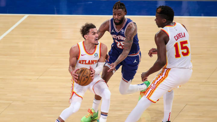 Hawks Bounce Knicks From Playoffs in Decisive Game 5 Win
