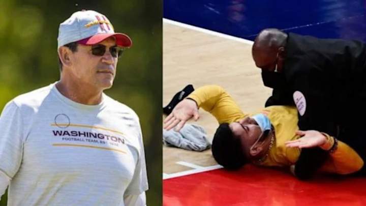 Coach Rivera Jokes About Washington Signing NBA Security Guard