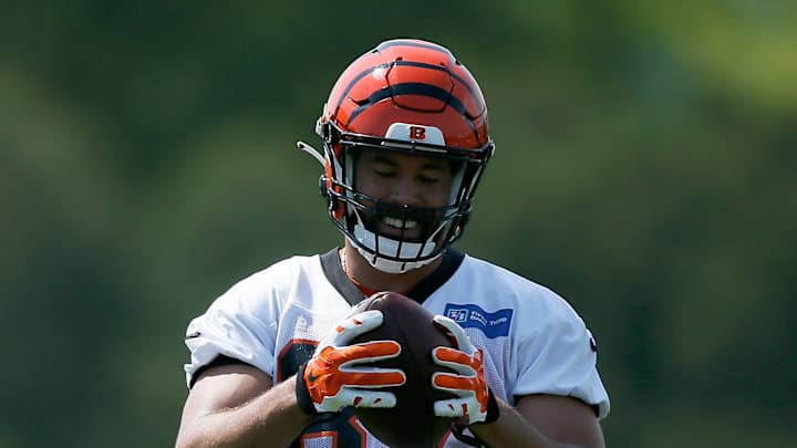 C.J. Uzomah Wants to Win and Celebrate Like the Buccaneers Did After Super Bowl LV C.J. Uzomah Wants to Win and Celebrate Like the Buccaneers Did After Super Bowl LV