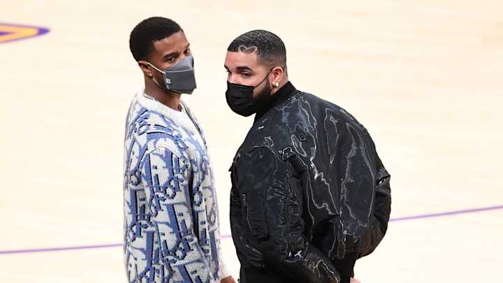 NBA Playoffs: Drake is At Lakers Suns Game 6 NBA Playoffs: Drake is At Lakers Suns Game 6